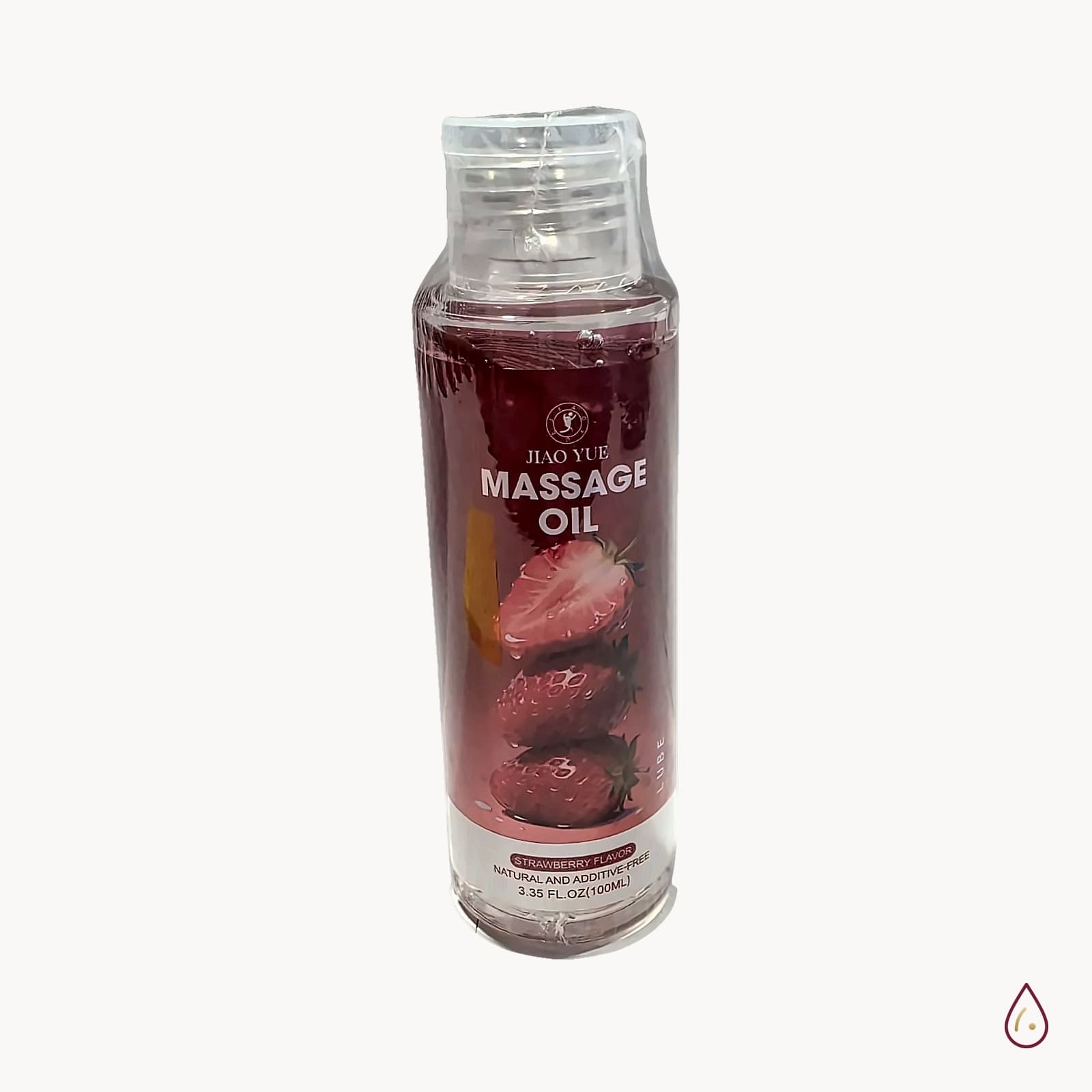 Masažno ulje s okusom jagode – 100 ml